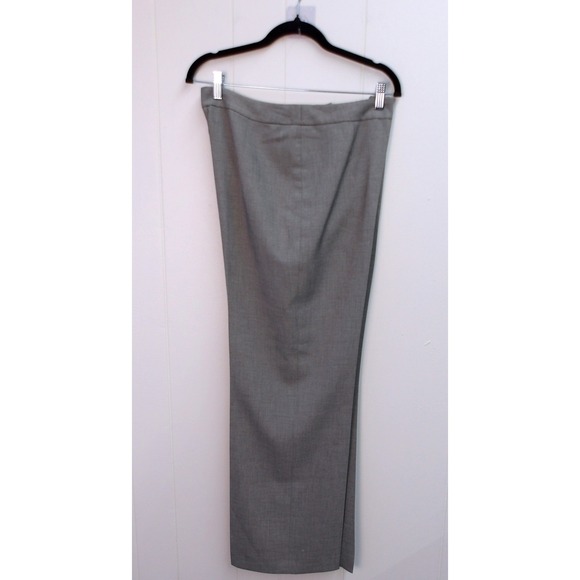 Jones Wear Pants - Jones Wear Gray Dress Pants Career Business Casual‎ Trousers
